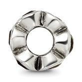 Sterling Silver Reflections Red CZ Bead